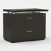 Sterling 2-Drawer Lateral File in Textured Mocha - STELFTDC