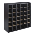 36 Comp. Wood Mail Sorters Cubbies; Mail box; Mail organizer; Mail sorter; Mail room furniture; Mailroom sorter; Mailroom furniture; Mailbox; Mailroom organizer; Mail organizer; Black office furniture