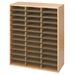 36 Comp. Wood-Corrugated Literature Organizer - 9403MO