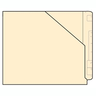 Jeter Cut-Away Style Pocket File Folders