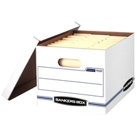 Stor-File Storage Boxes - LETTER/LEGAL, Carton of 12 