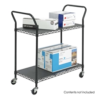 5337BL : Safco Wire Utility Cart