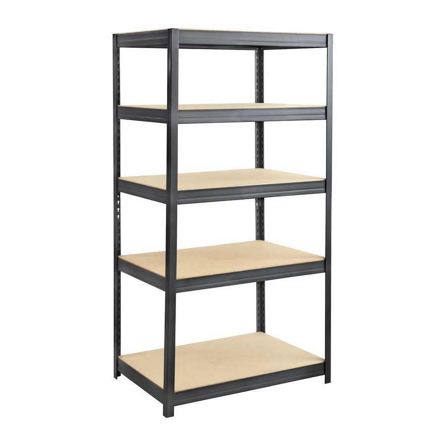 Safco Boltless Steel And Particleboard, Safco Boltless Steel Shelving
