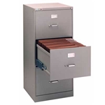 9" x 12" 3-Drawer File with Lock 